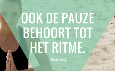 MindfulMaandag: Ook de pauze behoort..