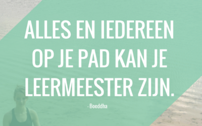 MindfulMaandag: Alles en iedereen op je pad..