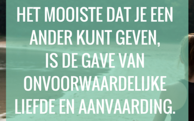 MindfulMaandag: Het mooiste dat je een ander…