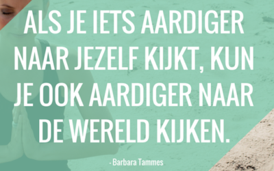 MindfulMaandag: Als je iets aardiger naar jezelf kijkt