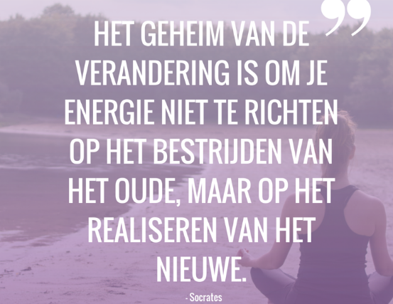 MindfulMaandag: Het geheim van verandering
